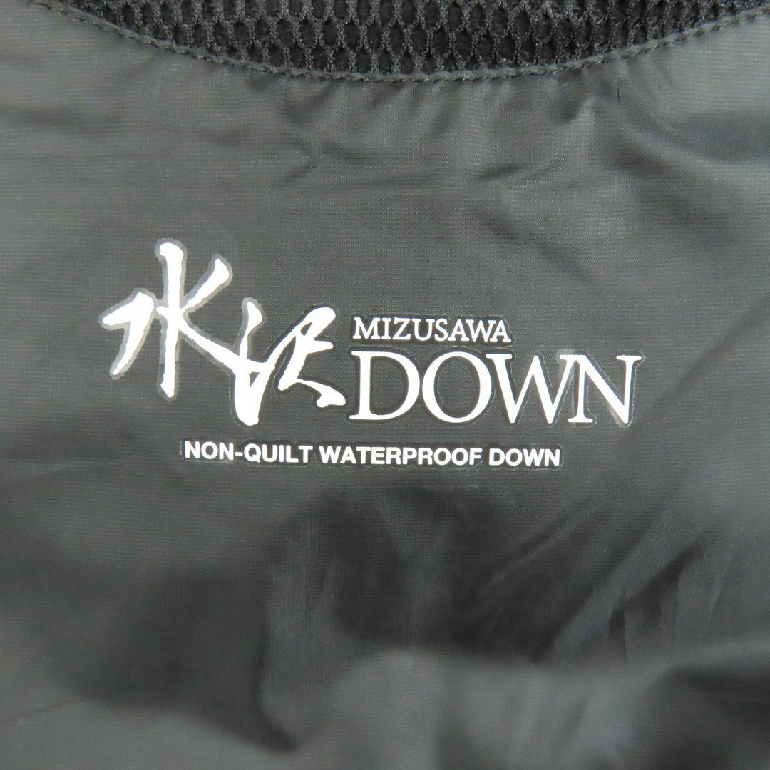 Great DESCENTE ALLTERRAIN　MIZUSAWA DOWN down coat black polyester mens S DAMQGK30U