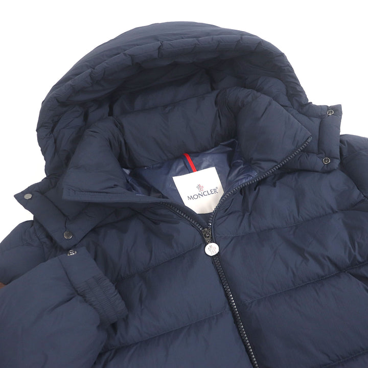 Great MONCLER Down jacket ENZIAN GIUBOTTO Navy brown Nylon mens 2