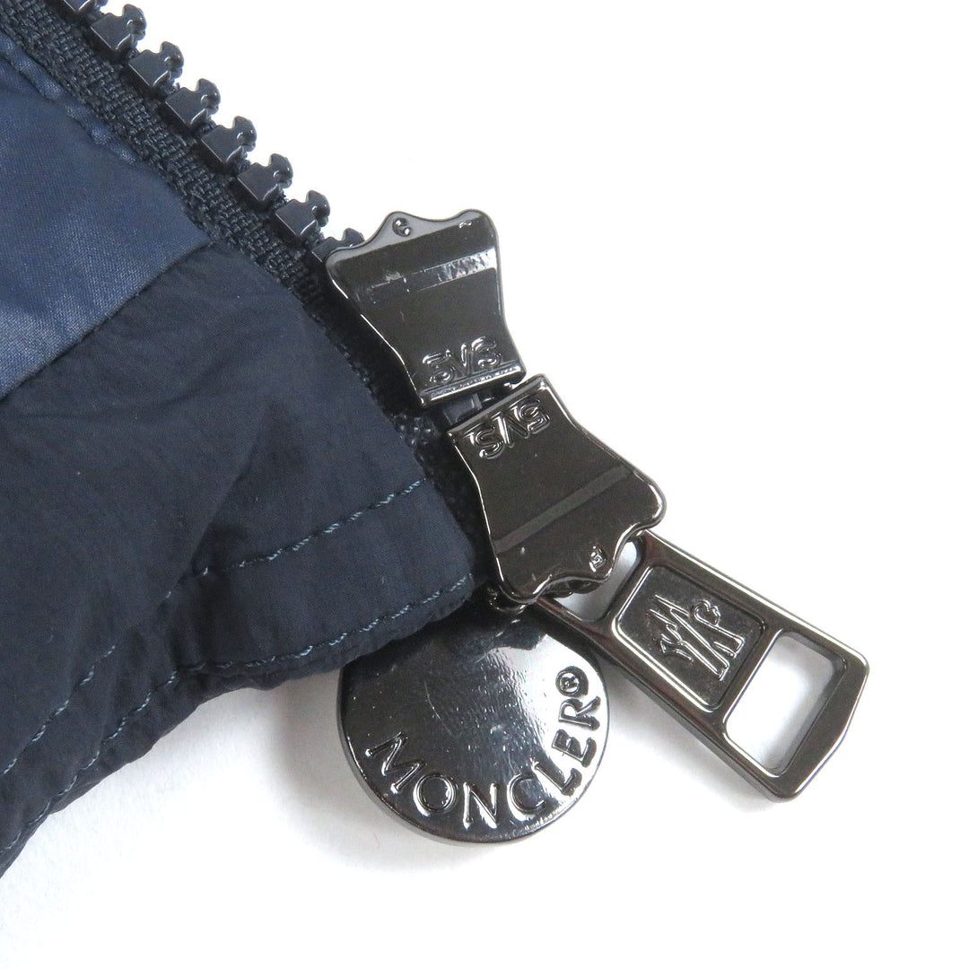 Great MONCLER Down jacket ENZIAN GIUBOTTO Navy brown Nylon mens 2