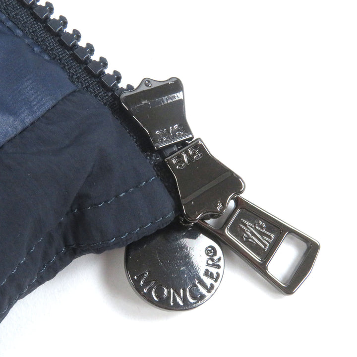 Great MONCLER Down jacket ENZIAN GIUBOTTO Navy brown Nylon mens 2