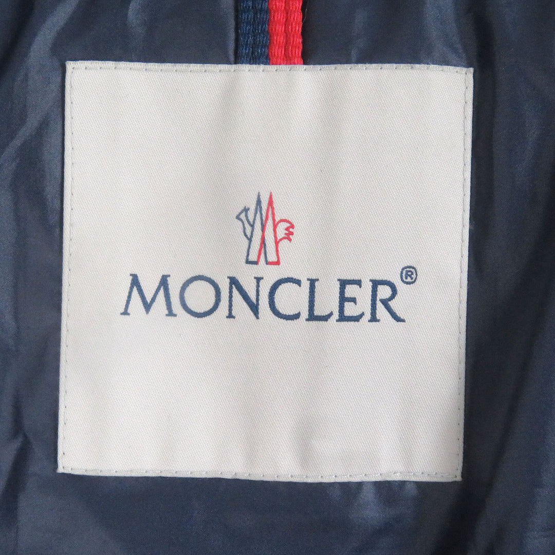 Great MONCLER Down jacket ENZIAN GIUBOTTO Navy brown Nylon mens 2