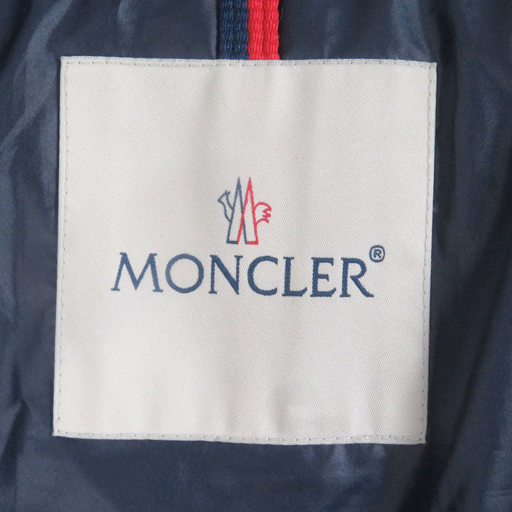 Great MONCLER Down jacket ENZIAN GIUBOTTO Navy brown Nylon mens 2