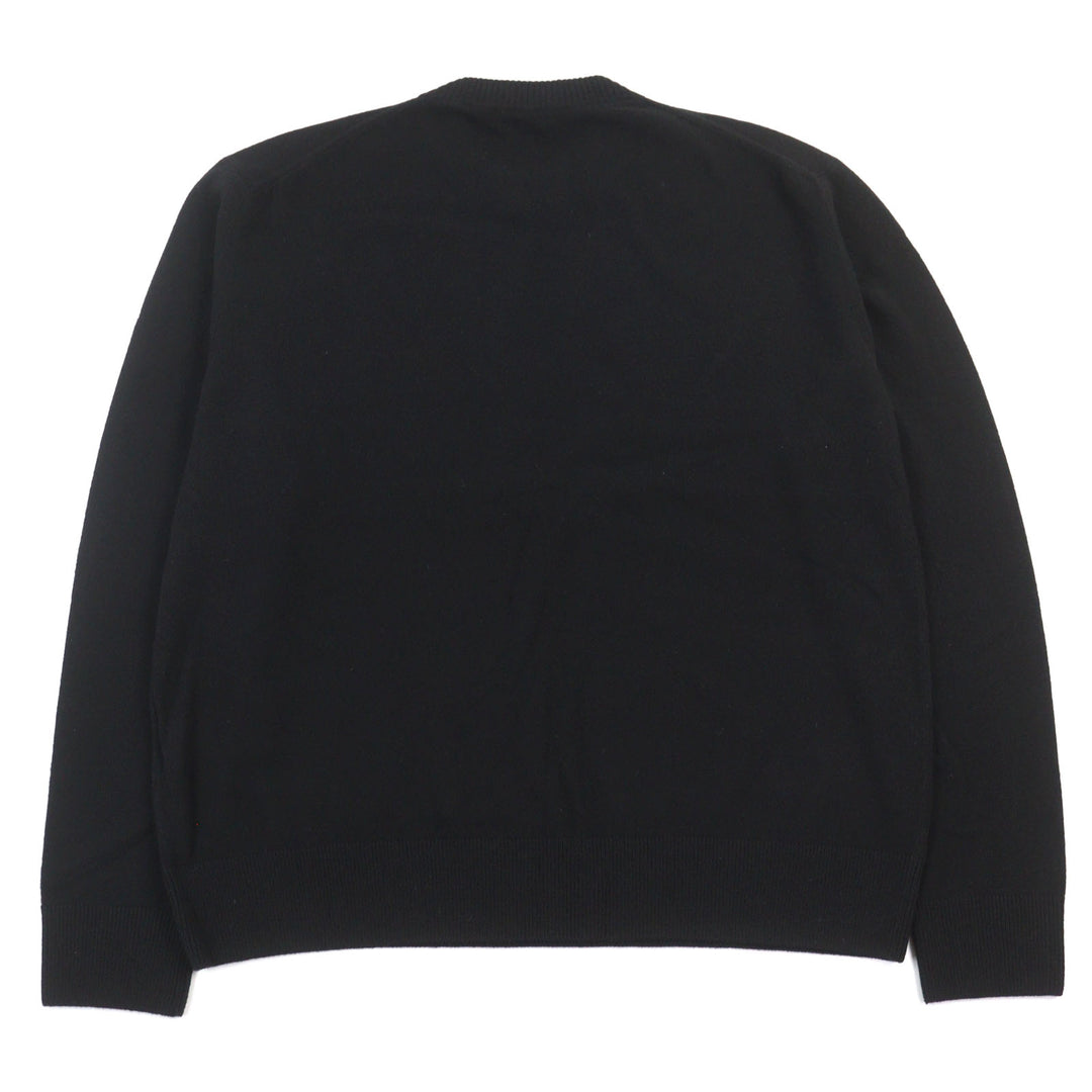 Great DIOR knit Archives Labels Embroidered Logo Crew Neck wool men L 513M663A2007