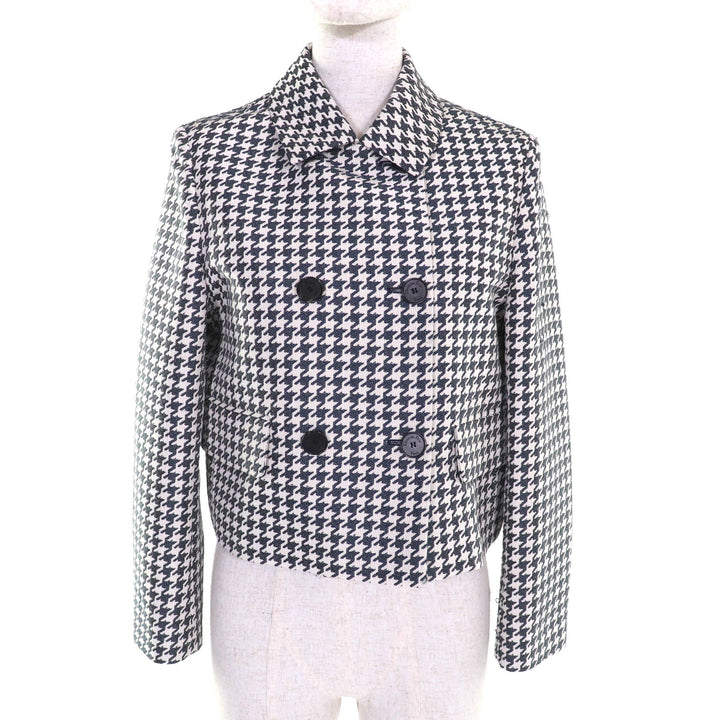 Christian Dior Jacket Navy Ivory cotton Women 40 211V07A3486