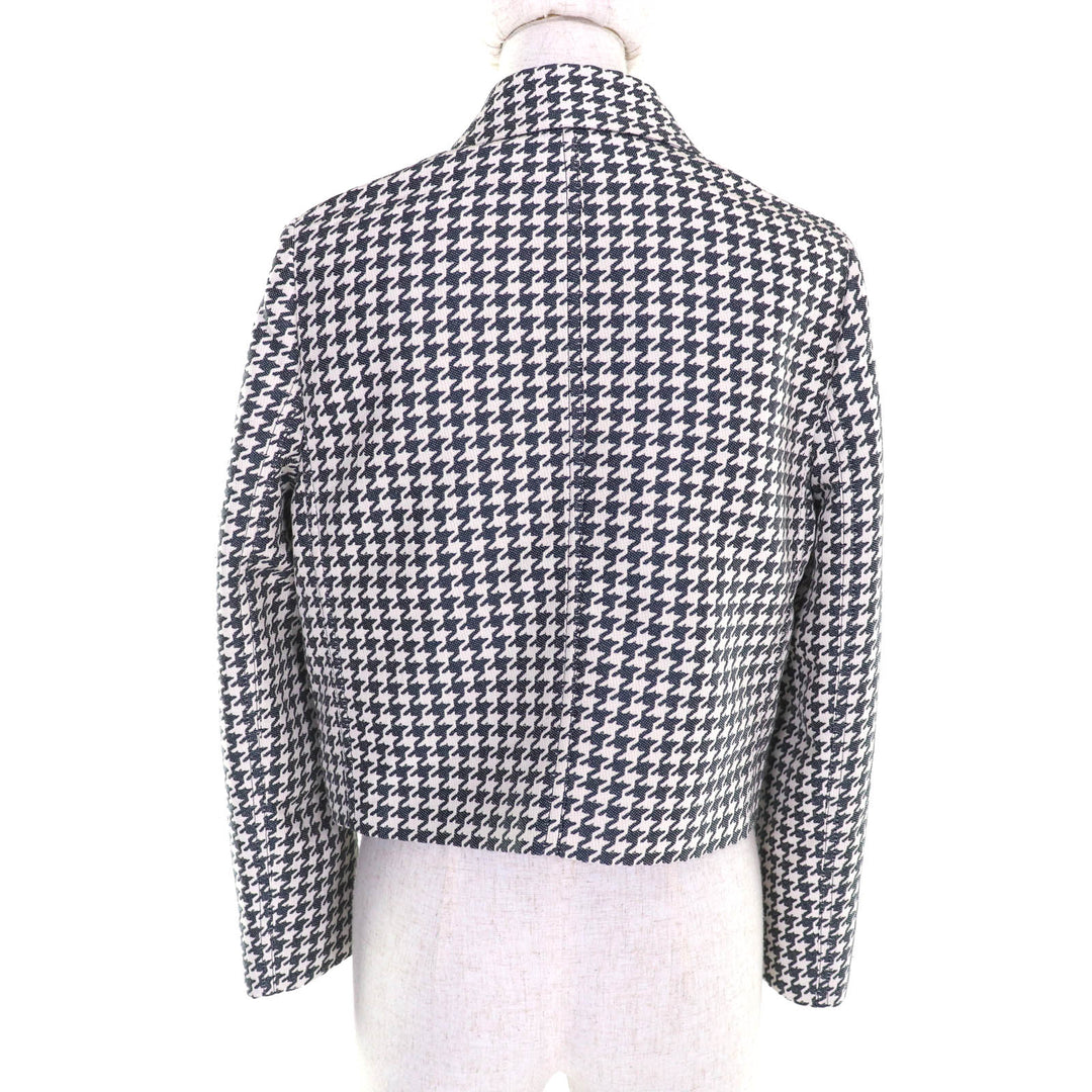 Christian Dior Jacket Navy Ivory cotton Women 40 211V07A3486