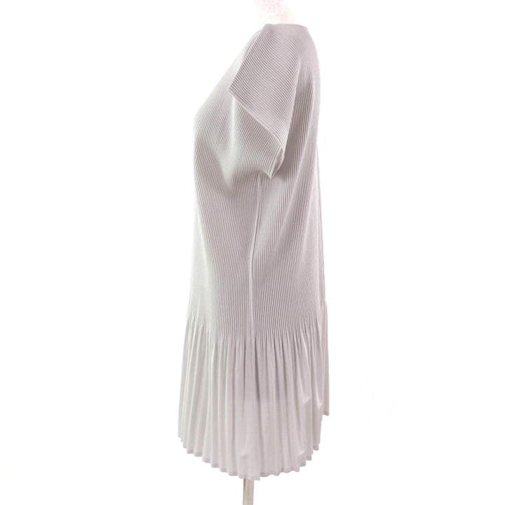 Excellent PLEATS PLEASE Tunic Pleated dress with contrasting design 3 PP31-FT275