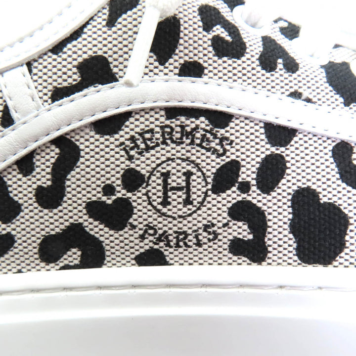 Pristine HERMES sneakers get Toile H Amplime Women 36 A3043714
