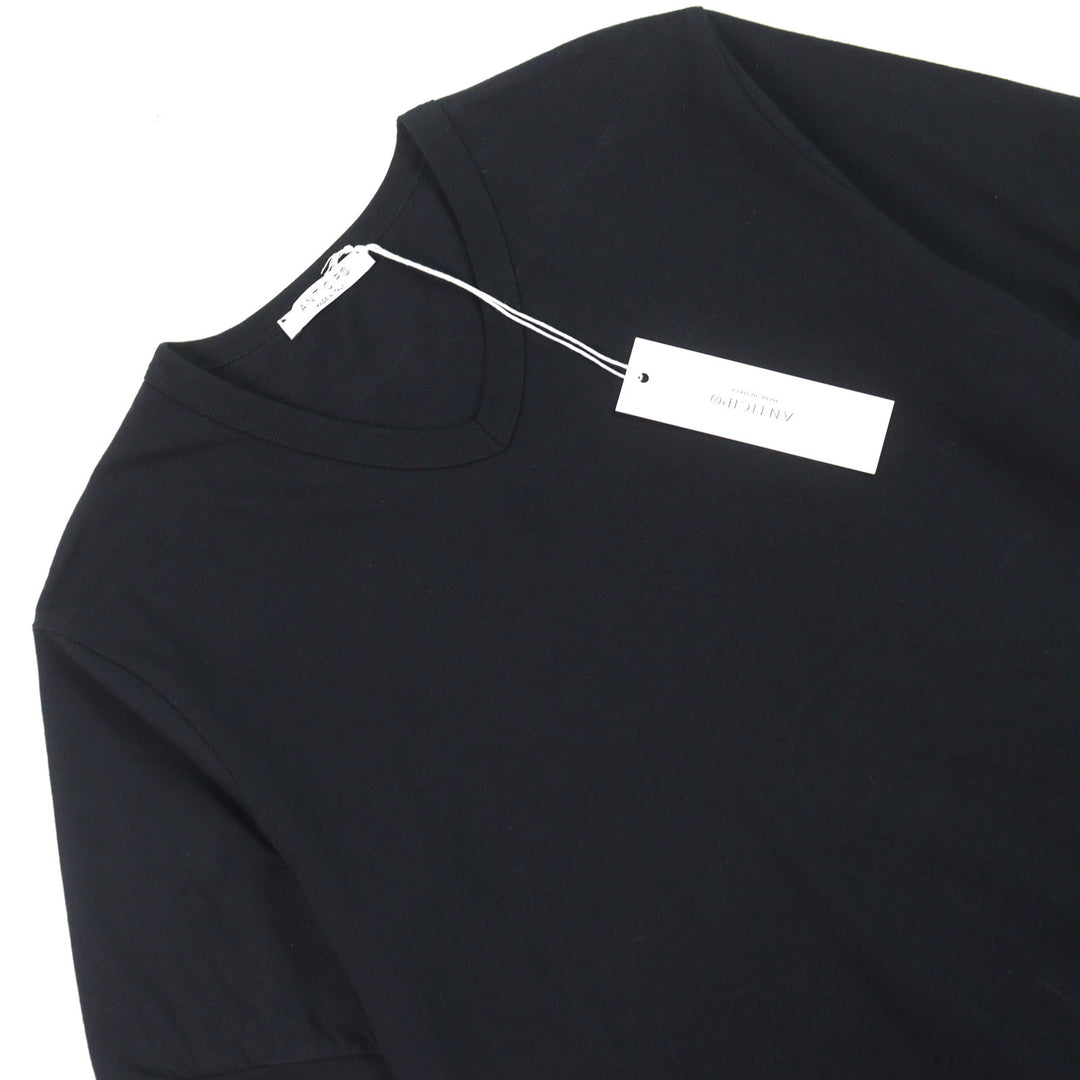 Pristine ANTICIPO Short sleeve T-shirt INZOLIA Logo tag, V-neck44