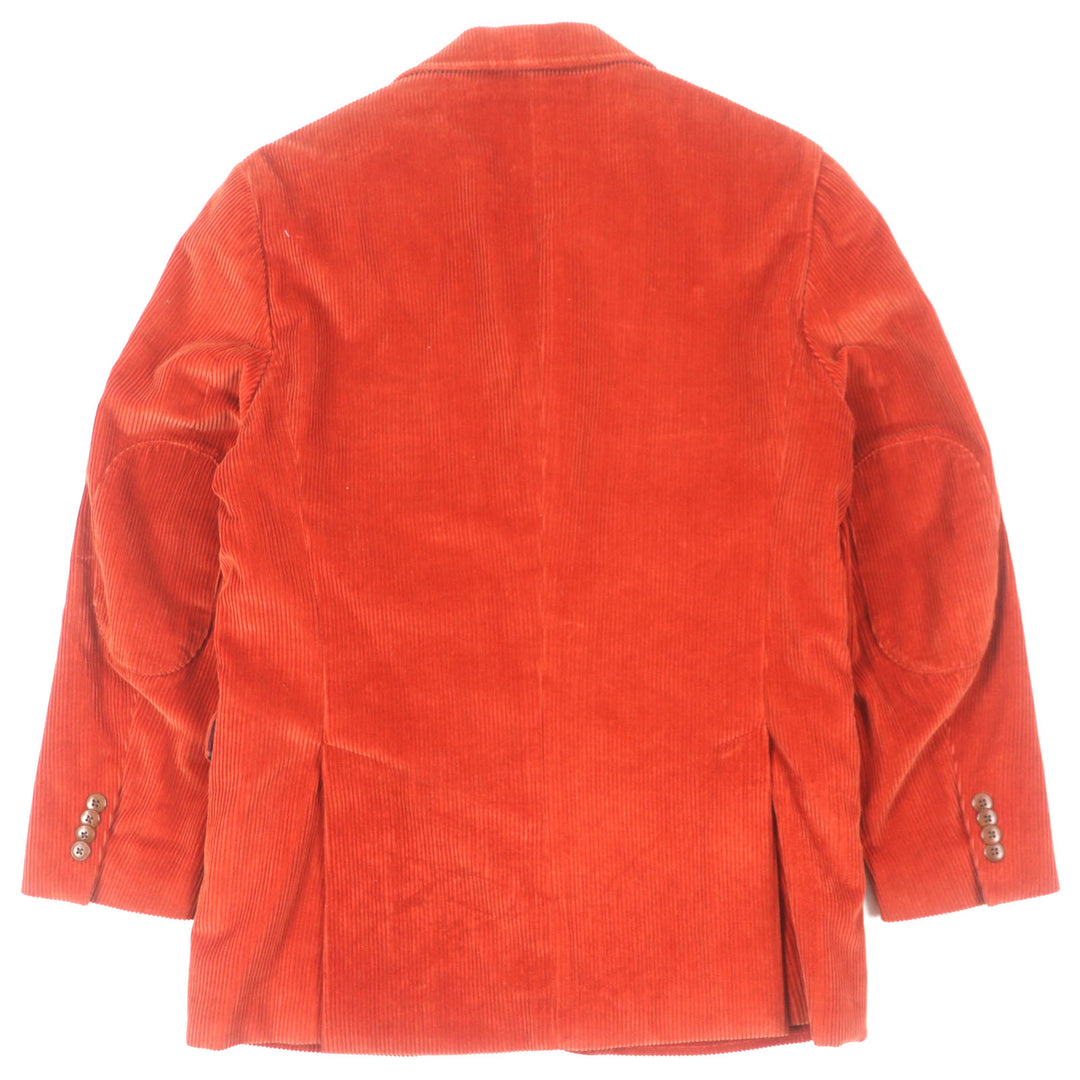 Excellent Brooks Brothers tailored jacket Orange cotton mens S