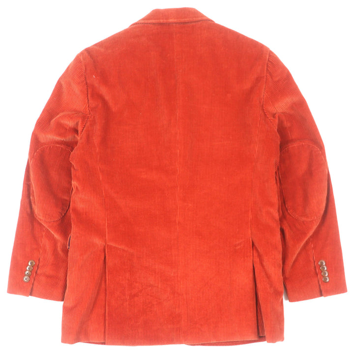 Excellent Brooks Brothers tailored jacket Orange cotton mens S
