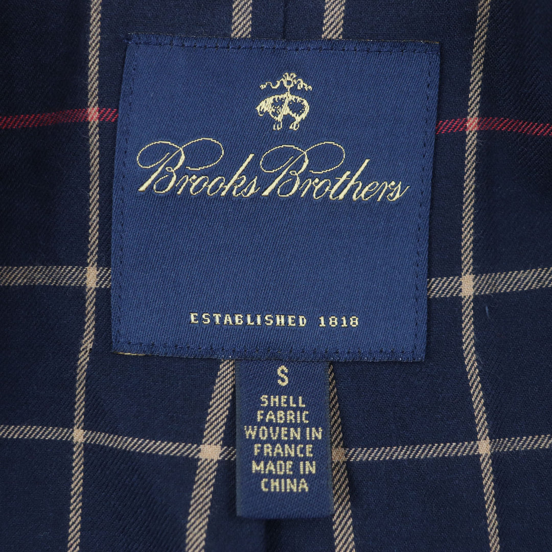 Excellent Brooks Brothers tailored jacket Orange cotton mens S