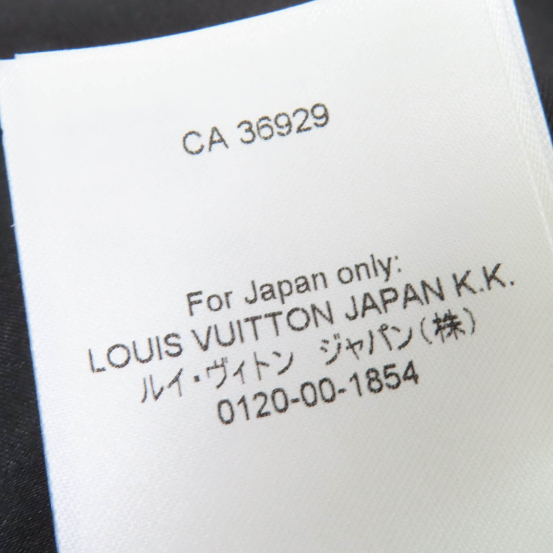 Discounted Excellent LOUIS VUITTON Overall Button-waist Mikado playsuit black wool Women 34