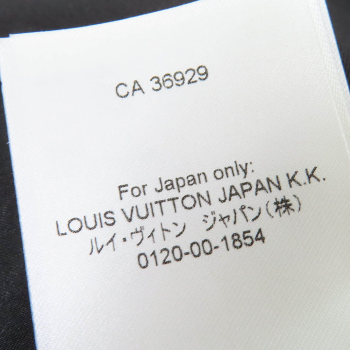 Discounted Excellent LOUIS VUITTON Overall Button-waist Mikado playsuit black wool Women 34