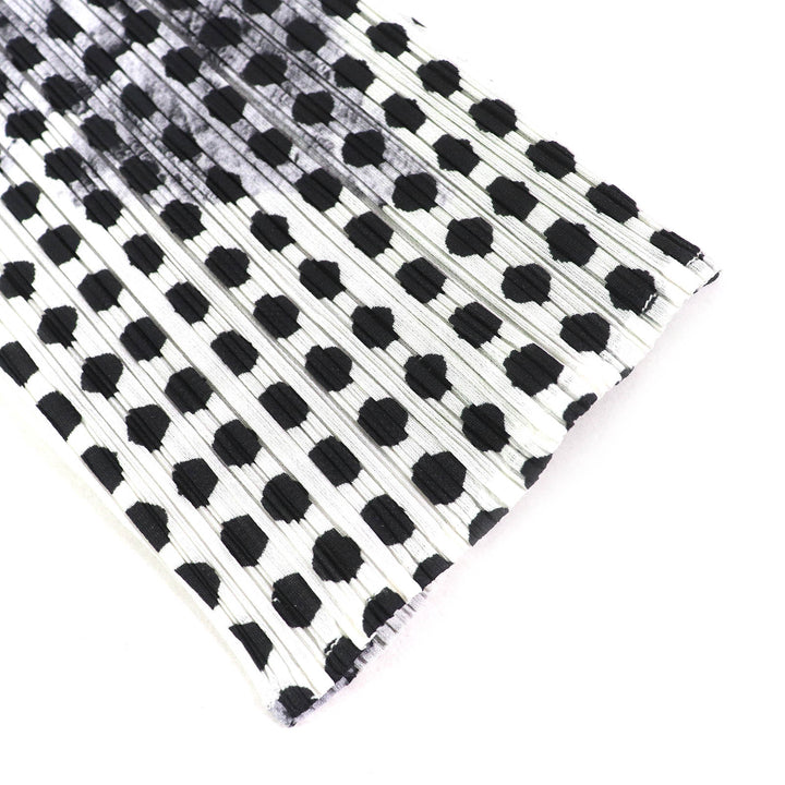 Excellent PLEATS PLEASE Pants All-over pattern design White black system 4