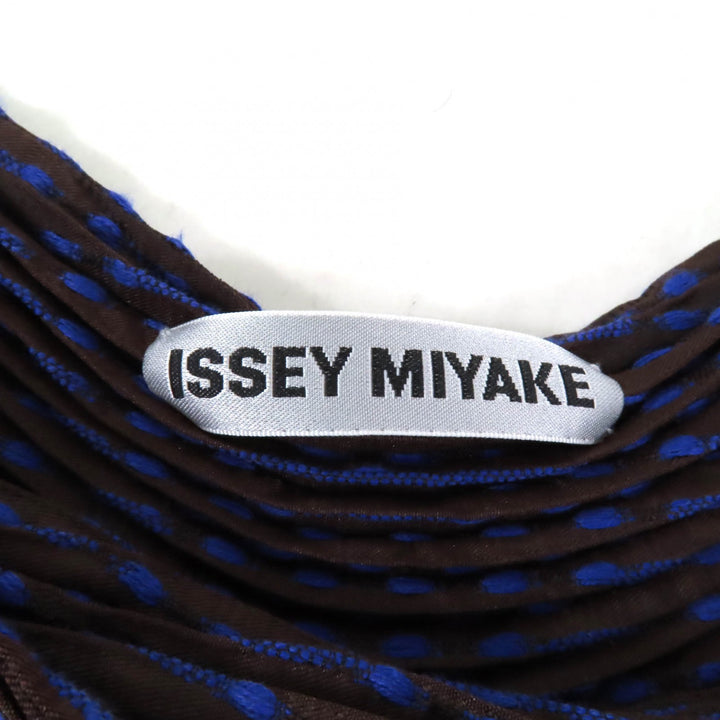 Excellent ISSEY MIYAKE skirt 3D Steam Purple brown polyester Women 2 IM62FG565