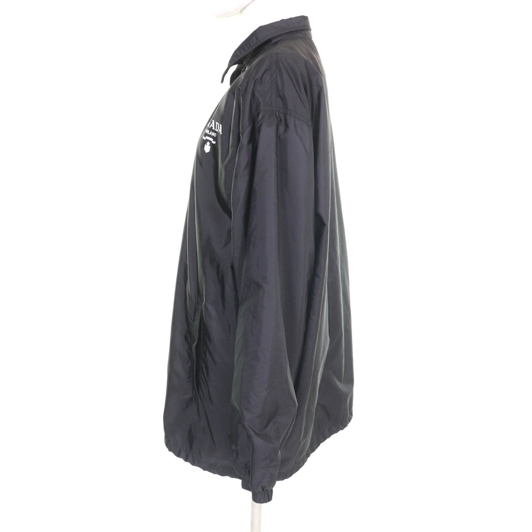 Excellent PRADA Nylon jacket black recycled polyamide Women 40 29Z021
