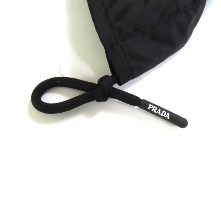 Excellent PRADA Nylon jacket black recycled polyamide Women 40 29Z021