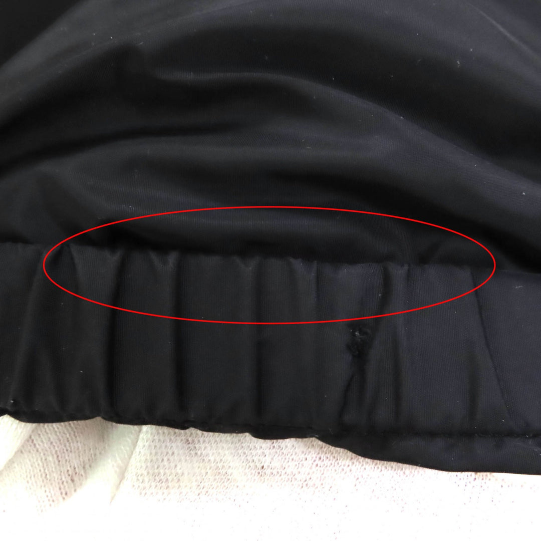 Excellent PRADA Nylon jacket black recycled polyamide Women 40 29Z021
