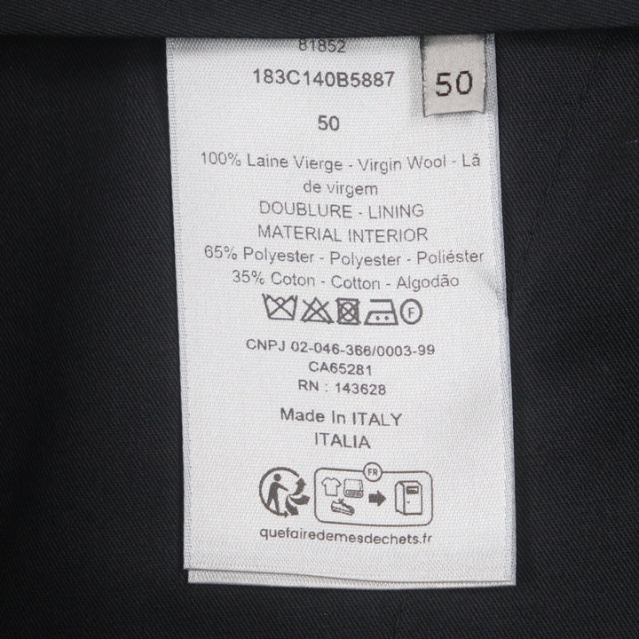 Excellent DIOR Shorts Shorts Navy wool mens 50 183C140B5887