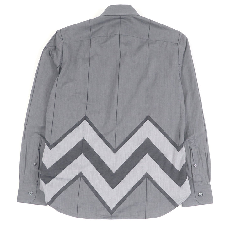 Great LOUIS VUITTON Long sleeve shirt Karakoram Long Sleeve gray cotton mens XS