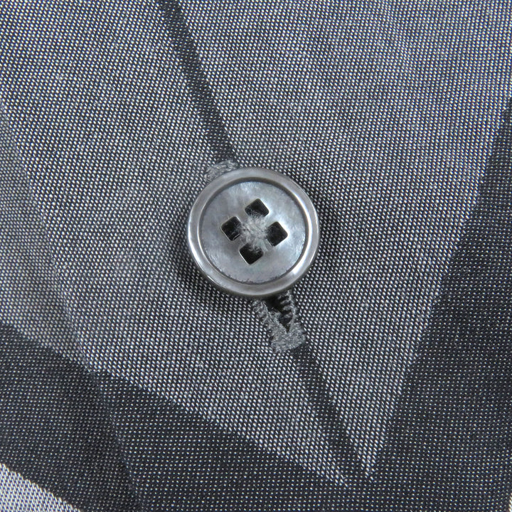 Great LOUIS VUITTON Long sleeve shirt Karakoram Long Sleeve gray cotton mens XS