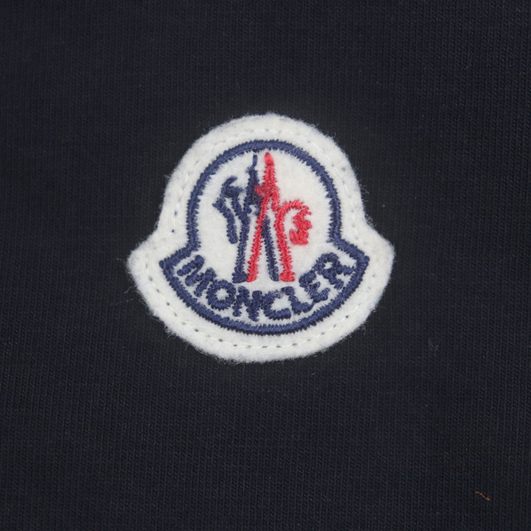 Great MONCLER Short sleeve T-shirt black cotton mens M G10918C71600