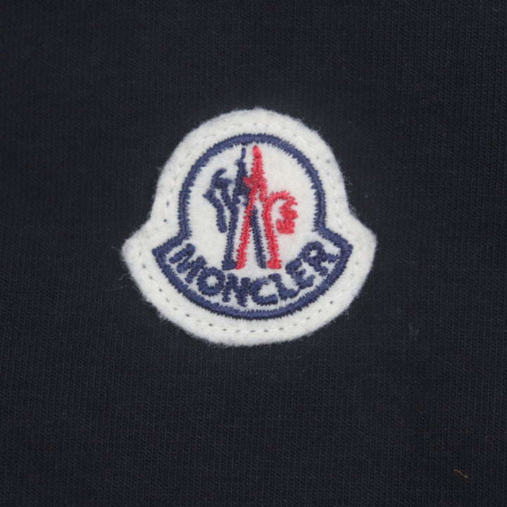 Great MONCLER Short sleeve T-shirt black cotton mens M G10918C71600