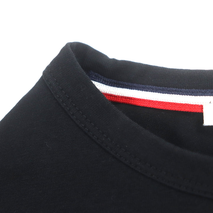 Great MONCLER Short sleeve T-shirt black cotton mens M G10918C71600