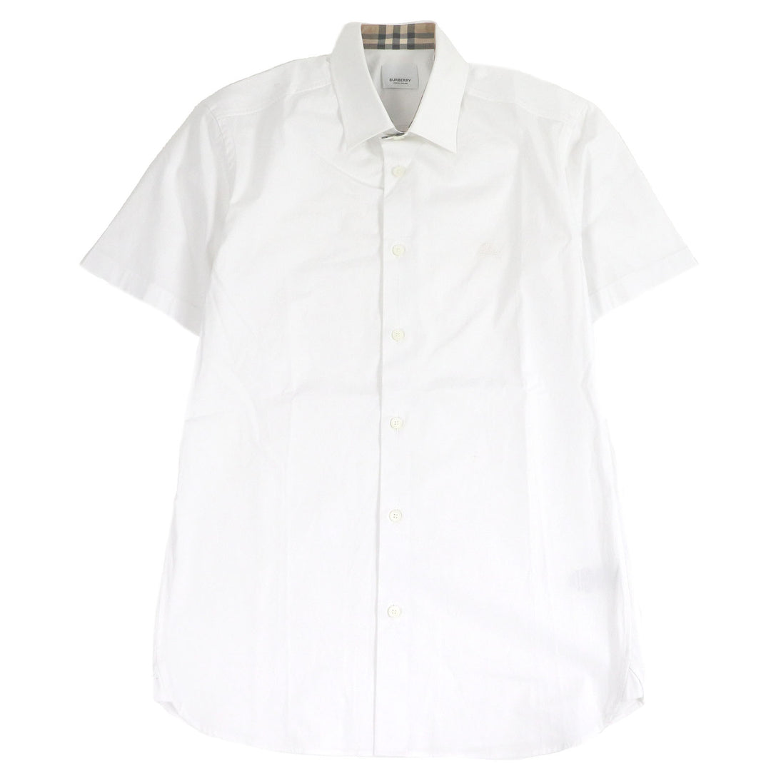 Great BURBERRY Short sleeve shirt Tisci period Nova check collar