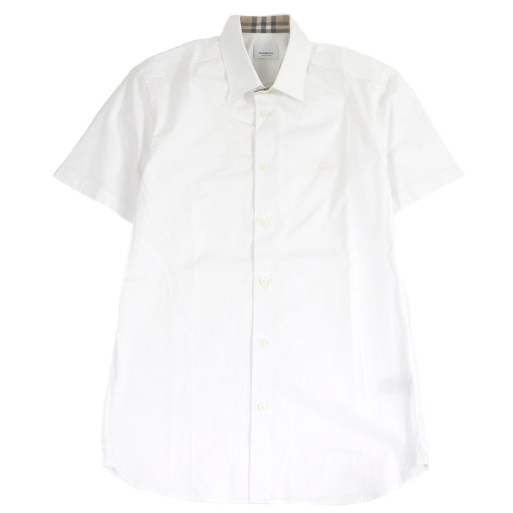 Great BURBERRY Short sleeve shirt Tisci period Nova check collar