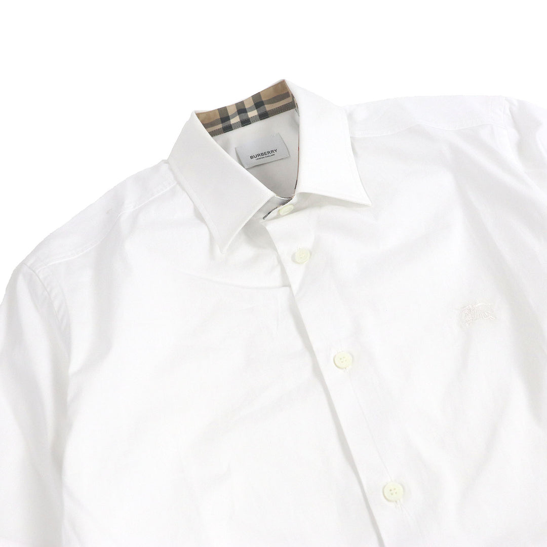 Great BURBERRY Short sleeve shirt Tisci period Nova check collar