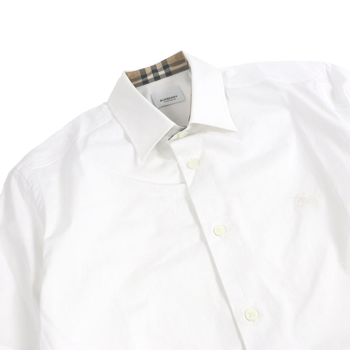 Great BURBERRY Short sleeve shirt Tisci period Nova check collar