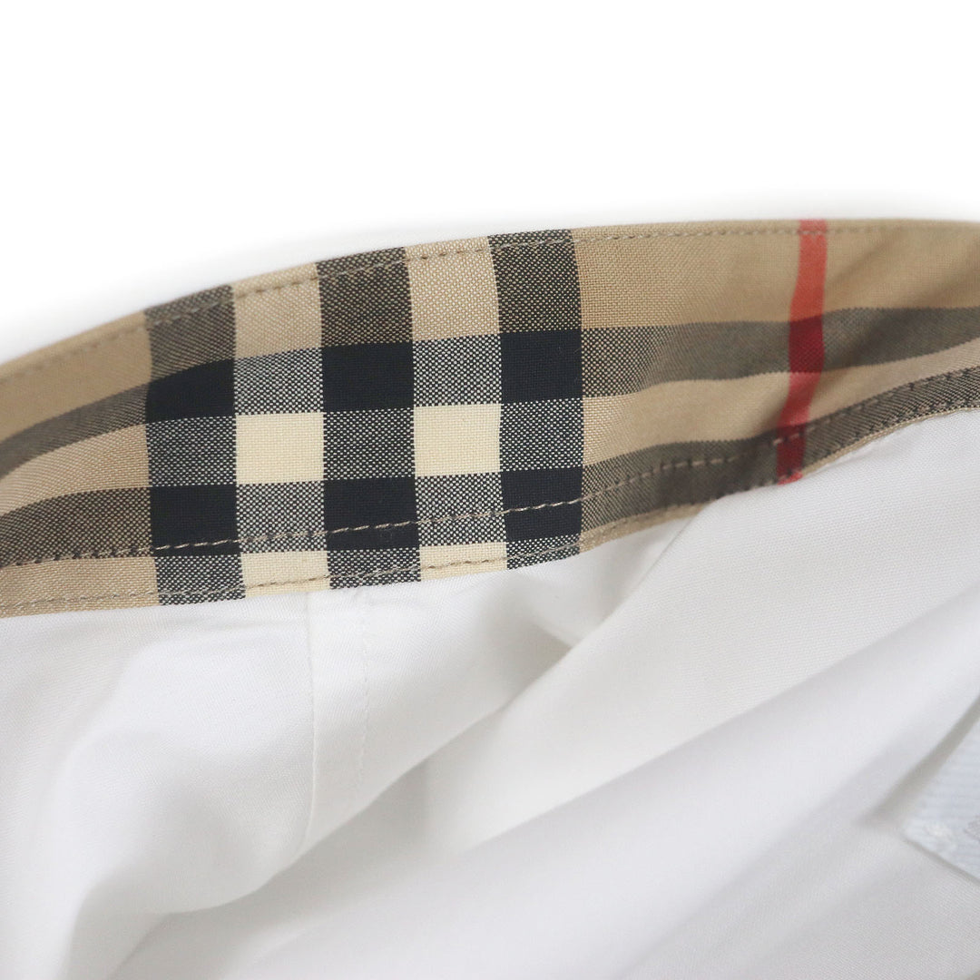 Great BURBERRY Short sleeve shirt Tisci period Nova check collar