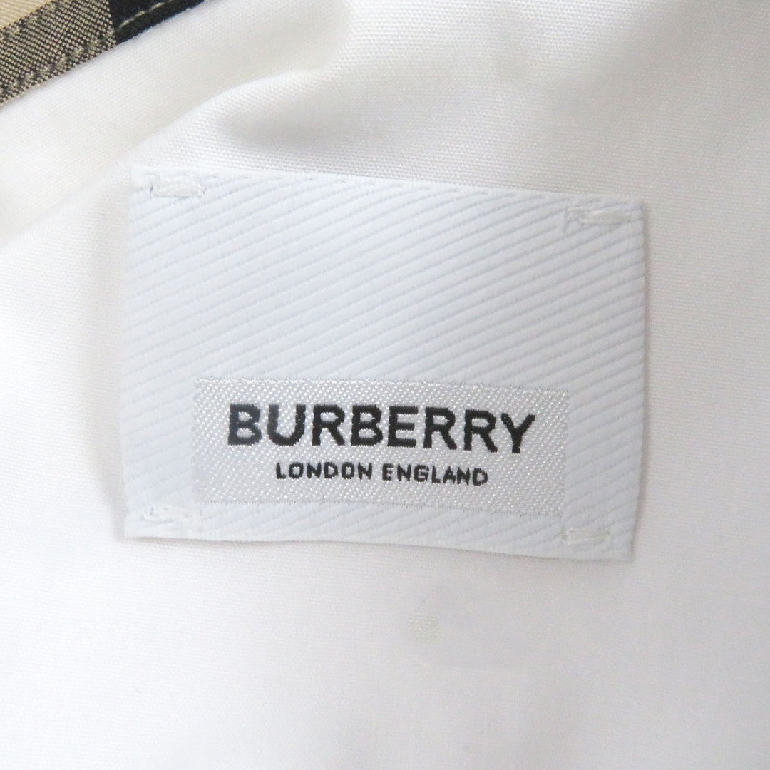 Great BURBERRY Short sleeve shirt Tisci period Nova check collar