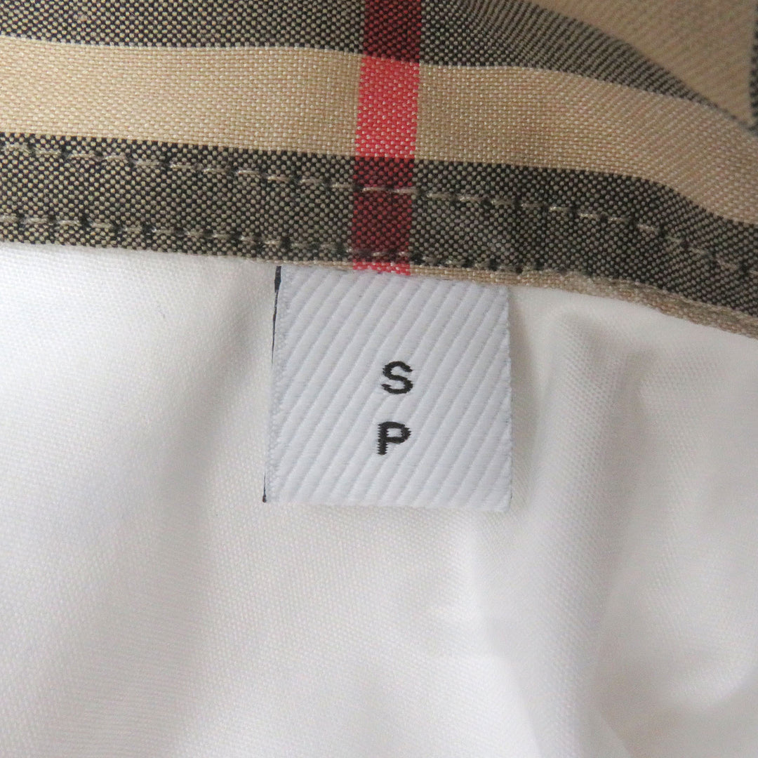Great BURBERRY Short sleeve shirt Tisci period Nova check collar