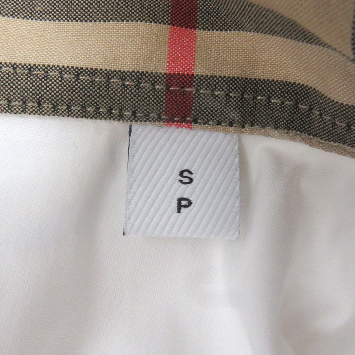 Great BURBERRY Short sleeve shirt Tisci period Nova check collar