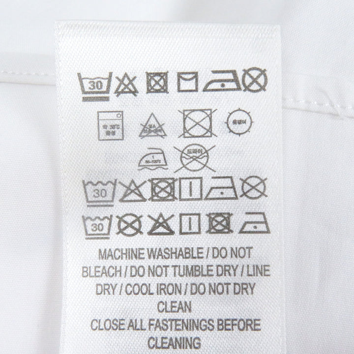 Great BURBERRY Short sleeve shirt Tisci period Nova check collar