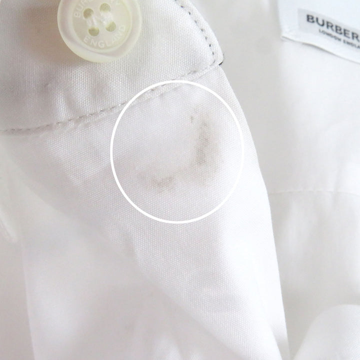 Great BURBERRY Short sleeve shirt Tisci period Nova check collar
