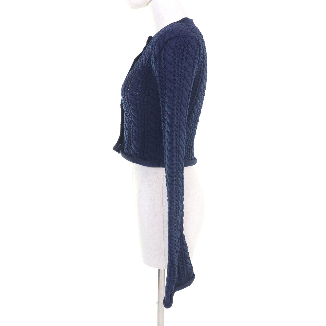 Excellent LOUIS VUITTON cardigan Navy polypropylene Women XS