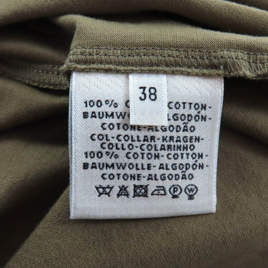 Excellent HERMES one piece khaki cotton Women 38
