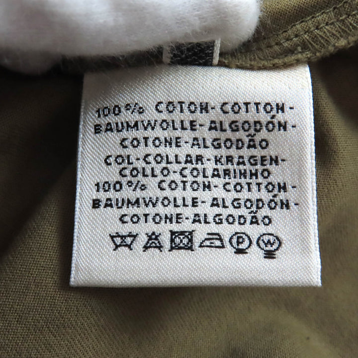 Excellent HERMES one piece khaki cotton Women 38