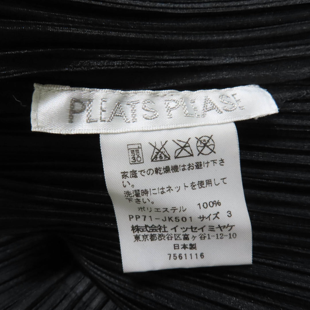 Excellent PLEATS PLEASE T-shirt Front design sleeveless Women 3 PP71-JK501