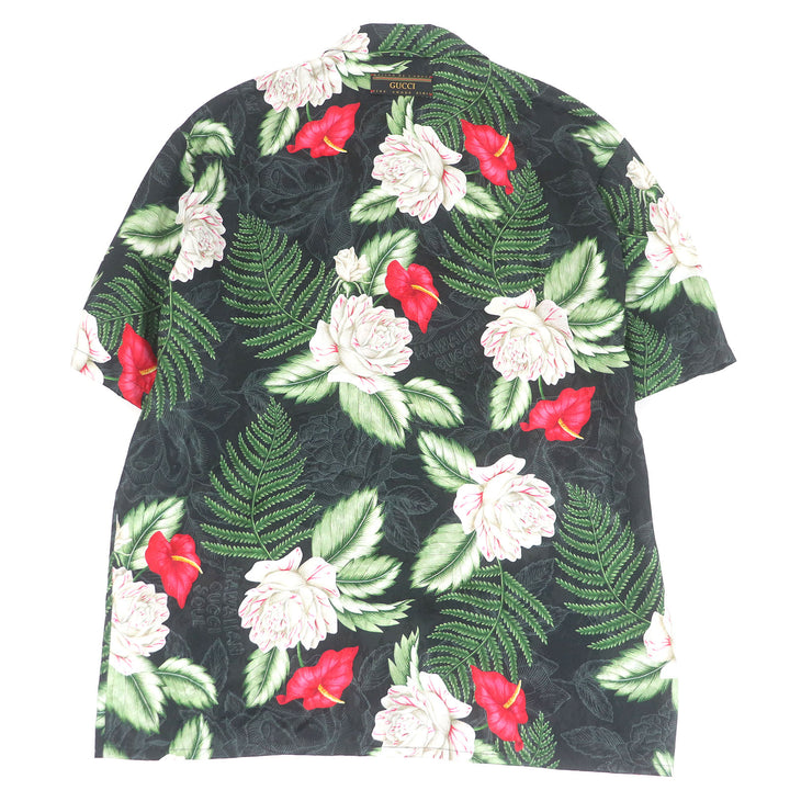 Excellent GUCCI two-piece set Short-sleeved aloha shirt and shorts 624524/619073