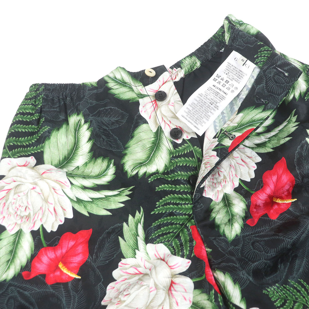 Excellent GUCCI two-piece set Short-sleeved aloha shirt and shorts 624524/619073