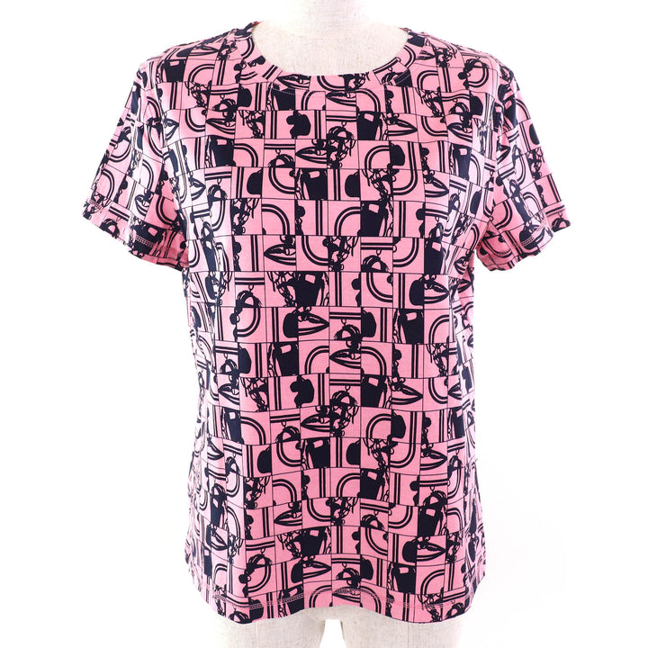 Excellent HERMES Short sleeve T-shirt BRIDES de GALA Ceremonial Bridle