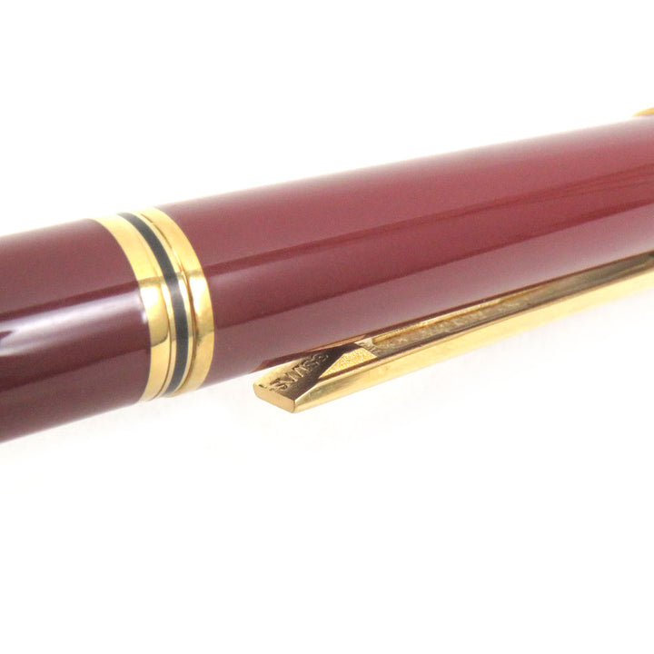 Great Cartier Ballpoint pen Must Do Cartier Trinity cap type Bordeaux gold mens