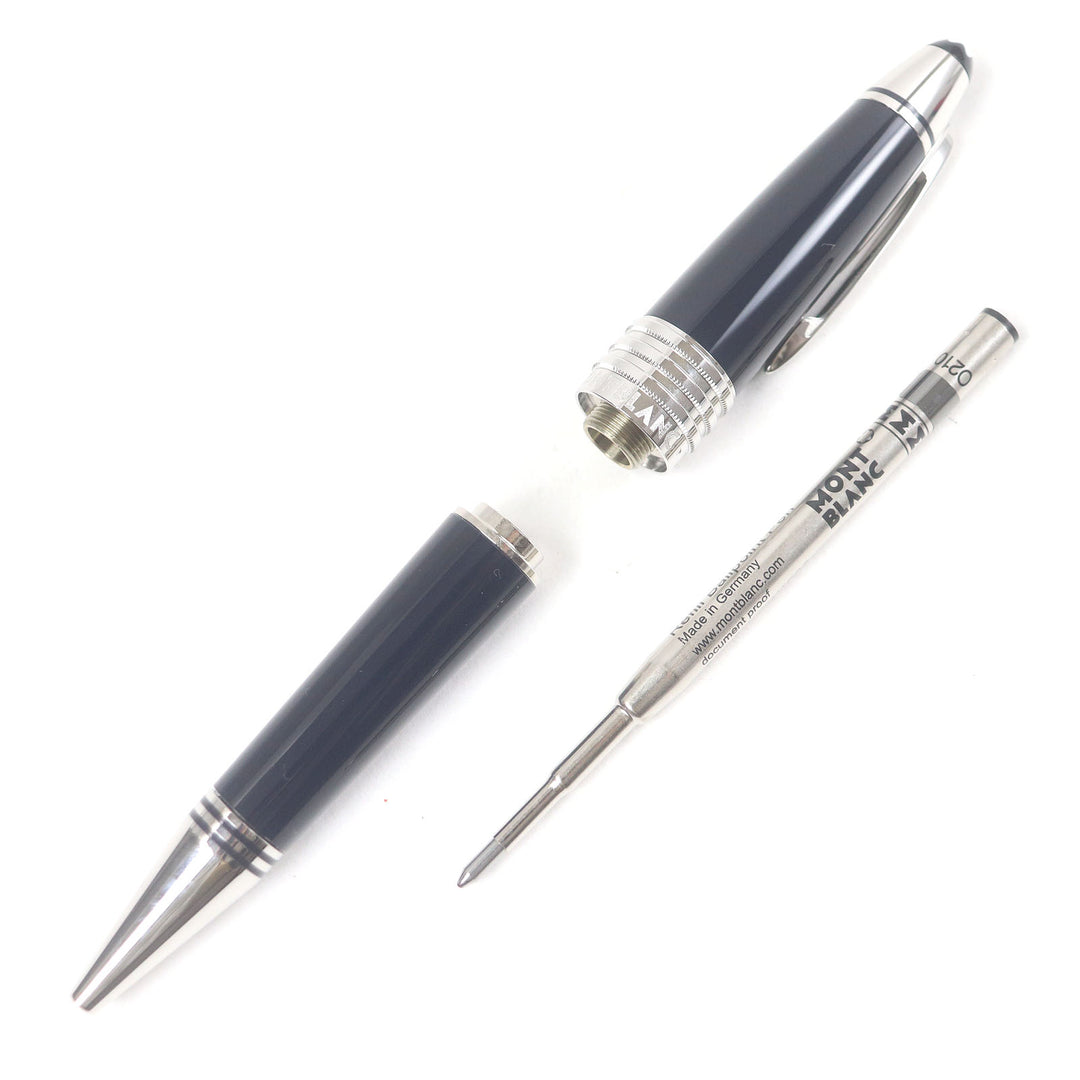 Excellent MONTBLANC Ballpoint pen John F. Kennedy Special Edition Silver navy mens