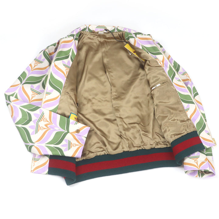 Pristine GUCCI×adidas Blouson Trefoil GG logo Web line multicolor 48 691425