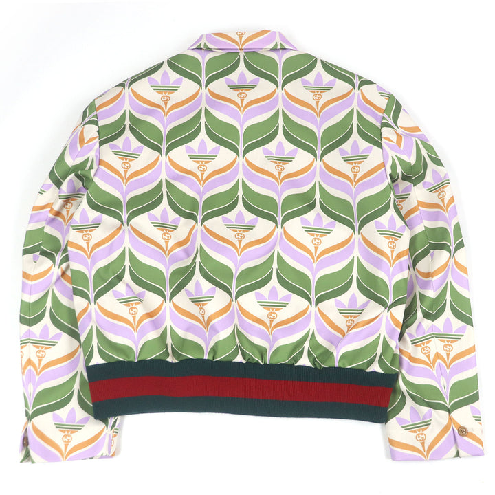 Pristine GUCCI×adidas Blouson Trefoil GG logo Web line multicolor 48 691425