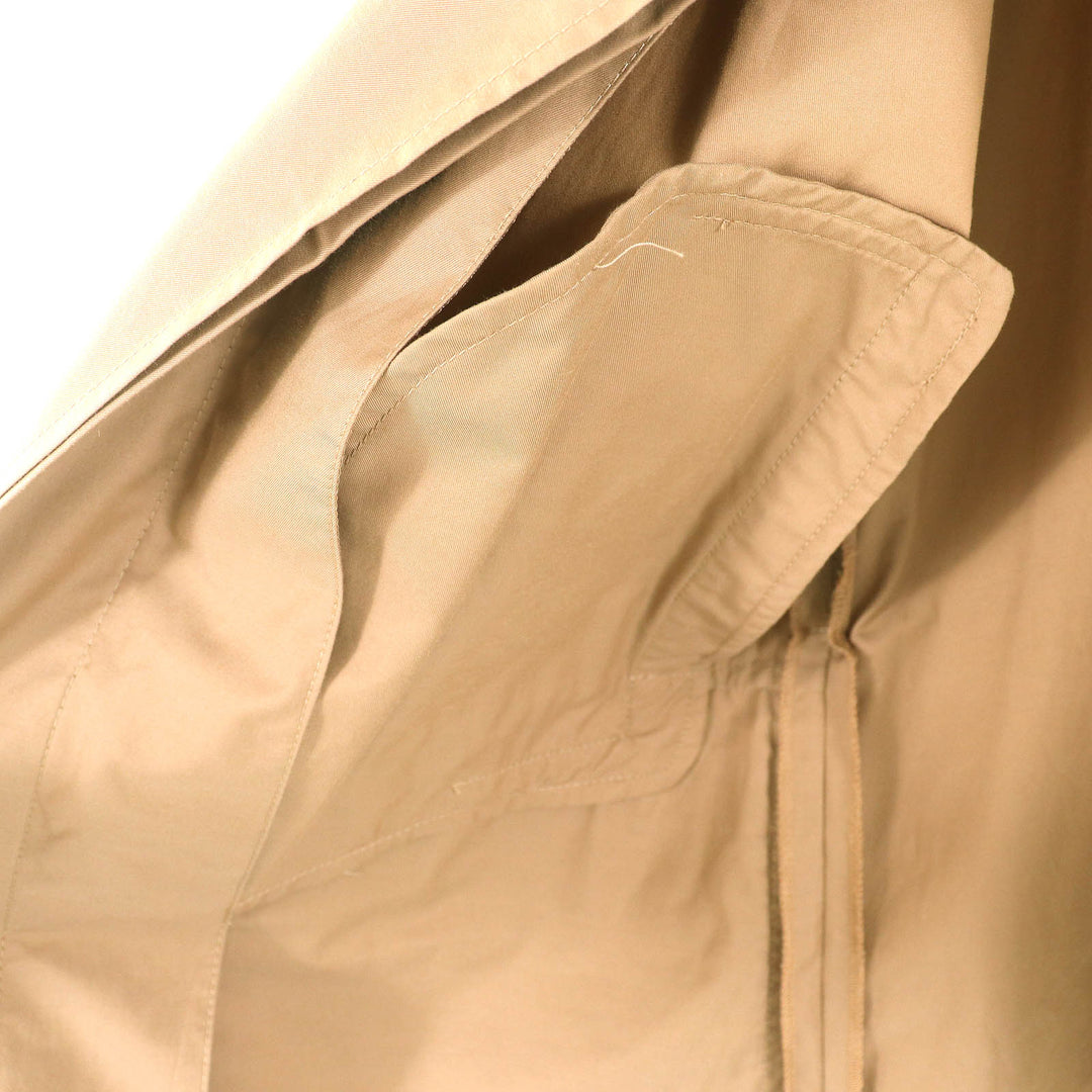 Great Max Mara The Cube coat Belted spring coat beige cotton Women 34